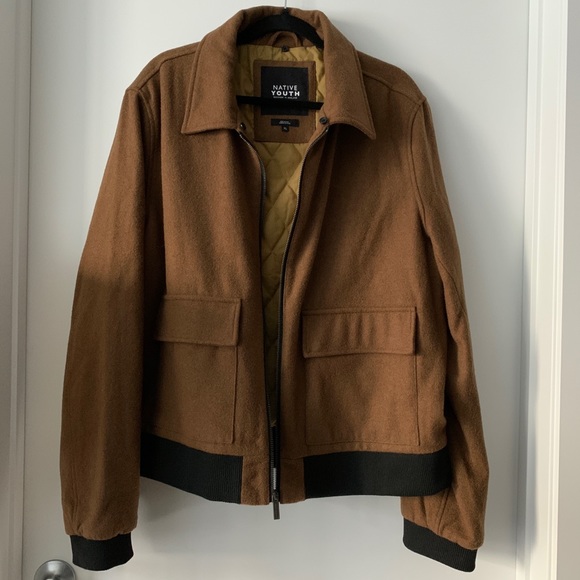 Native Youth wool blend jacket - Picture 4 of 8